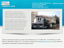 Tablet Screenshot of limpezadesofa.com.br